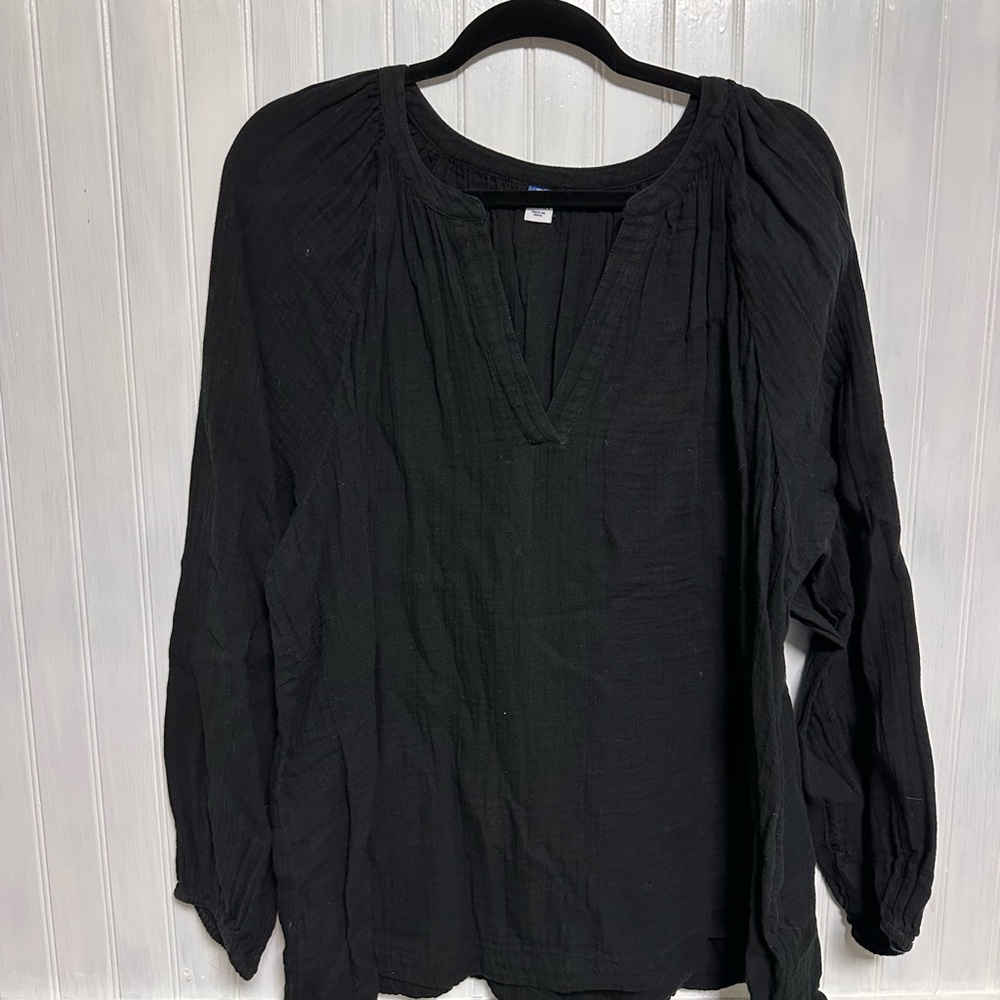 Old Navy Black Women's Blouse